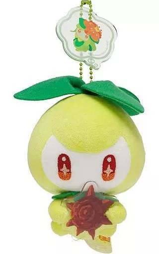 チュリネ＆たいようのいし→ドレディア マスコット SHINKA NO ISHI 「ポケットモンスター」 ポケモンセンター限定