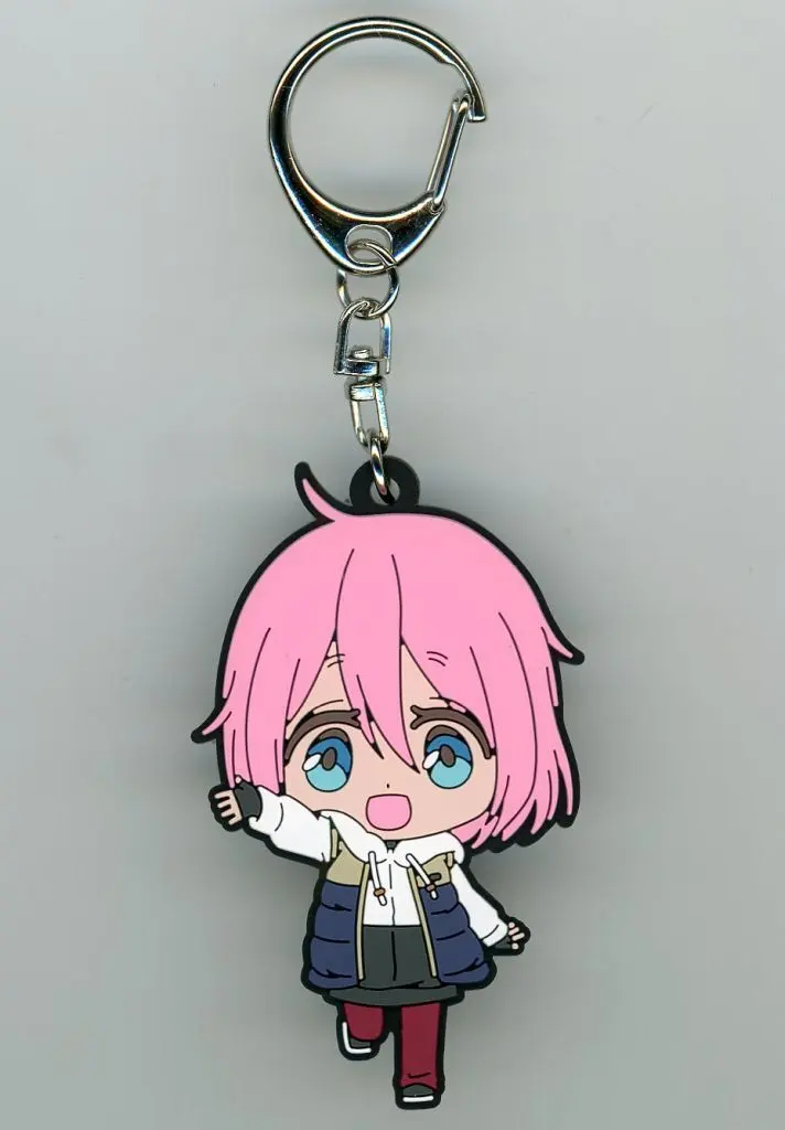 各務原なでしこ ラバーキーホルダー 「ゆるキャン△くじ2 ～NO CAMP. NO LIFE～」