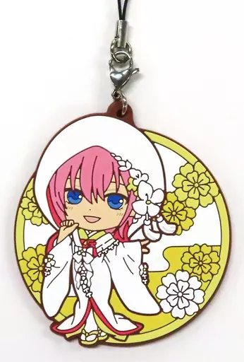 中野一花/白無垢 ラバーストラップ きゅんキャラいらすとれーしょんず 「一番くじ 映画 五等分の花嫁 ～幸せの結び～」 M賞