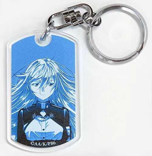 レーナ(ヴラディレーナ・ミリーゼ) ドッグタグ風アクリルキーホルダー 「Blu-ray/DVD 86-エイティシックス-  Vol.1」 ANIPLEX+購入特典