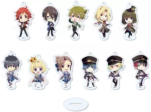 全11種セット 「アイドルマスター SideM まるっとスタンドキーホルダー 01.第1弾」