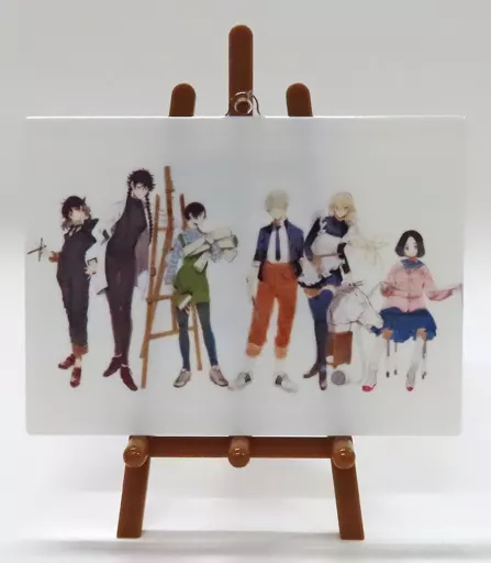 集合(横並び) イーゼル付きアクリルキーホルダー 「ブルーピリオド展～アートって天才か？」
