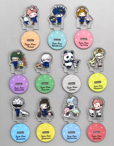 アクリルスタンド・アクリルパネル　全11種セット 「呪術廻戦×サンリオキャラクターズ ブラインドアクリルスタンド」