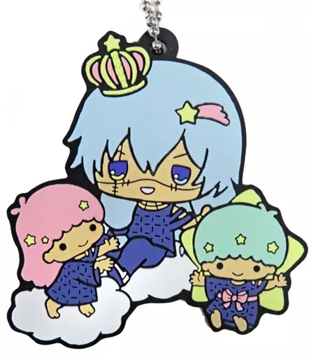 真人×リトルツインスターズ 「呪術廻戦×サンリオキャラクターズ ブラインドラバーストラップ」
