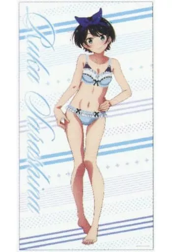 駿河屋 -<中古>[破損品] 更科瑠夏 大判バスタオル 「彼女、お