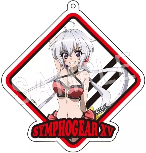 雪音クリス(チアVer.) 大きめアクリルキーホルダー 「戦姫絶唱シンフォギアXV」