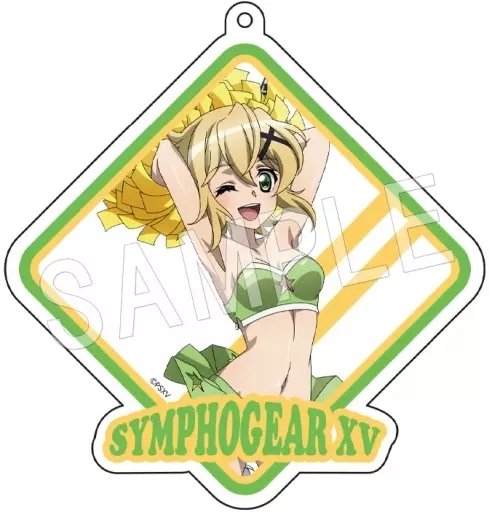 暁切歌(チアVer.) 大きめアクリルキーホルダー 「戦姫絶唱シンフォギアXV」