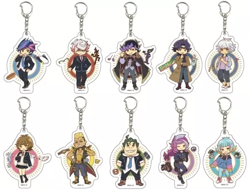 全10種セット 「遊☆戯☆王VRAINS アクリルキーホルダー 01.レトロアート」 遊☆戯☆王ARC-V＆遊☆戯☆王VRAINS POP UP SHOP in 東京キャラクターストリートグッズ