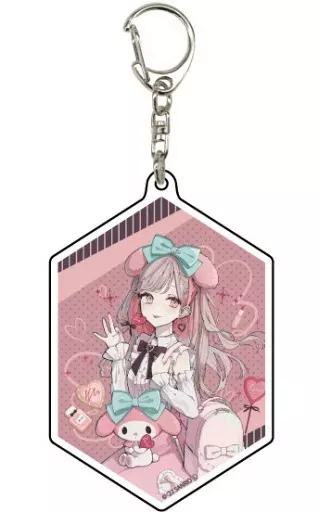 マイメロディ 「赤倉×サンリオキャラクターズ アクリルキーホルダー 01.描き下ろし」