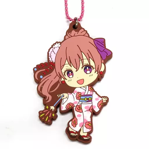 天野エリカ/浴衣 ラバーチャーム きゅんキャラいらすとれーしょんずキャラ 「一番くじ カッコウの許嫁 第四弾 この夏は一生忘れない!!」 I賞