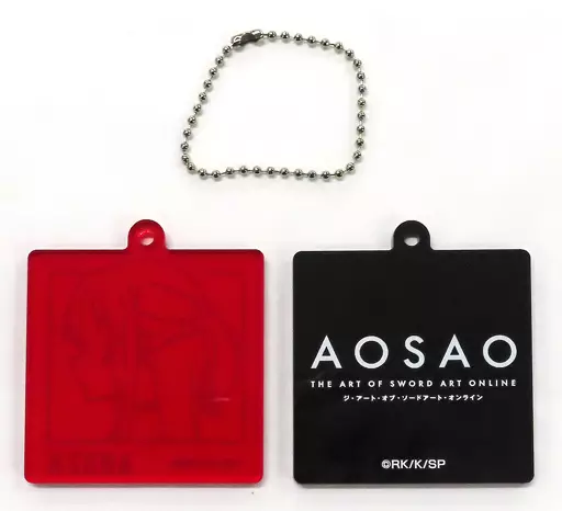 アスナ 「THE ART OF SWORD ART ONLINE in 上野の森美術館 ランダムレイヤードアクリルチャーム(2枚組)」