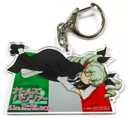 アンチョビ アクリルキーホルダー 「ガールズ＆パンツァー TV＆OVA 5.1ch Blu-ray Disc BOX」 ヨドバシカメラ購入特典
