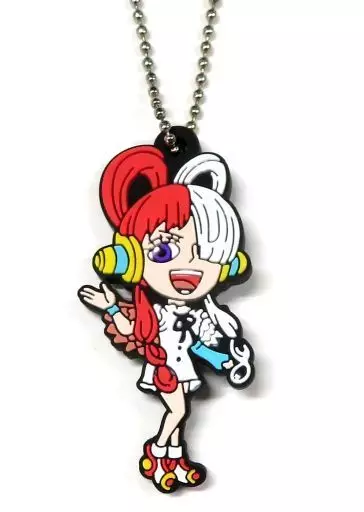 ウタ 「無添くら寿司×ONE PIECE FILM RED ビッくらポン ラバーキーホルダー」