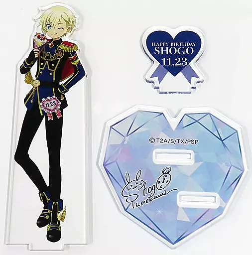 プリパラ 夢川ショウゴ アクスタ ハピプリバースデー2022 駿河屋 -<中古>夢川ショウゴ でかすた! 「アイドルタイムプリパラ ハピ