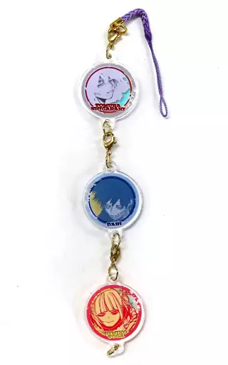 死柄木弔＆荼毘＆トガヒミコ 連結アクリルチャーム 「僕のヒーローアカデミア」 ジャンプショップ限定