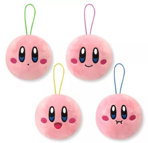 全4種セット フェイスマスコット 「星のカービィ」 ラウンドワン限定