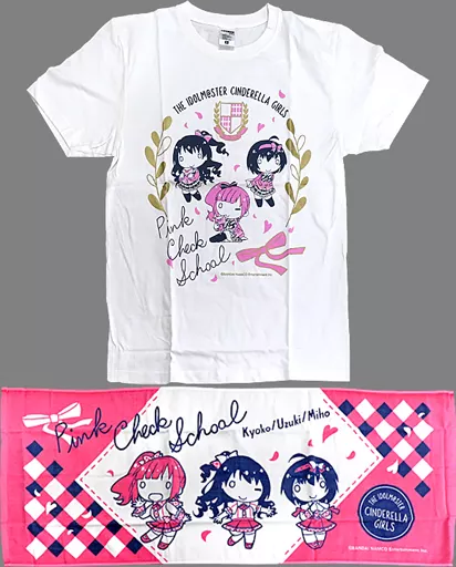 デレマス 各種Tシャツ、タオル 駿河屋 -<中古>ピンクチェックスクール ちまドルTシャツ