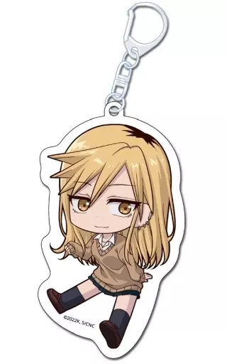 桔梗セリ ぺたん娘アクリルキーホルダー 「よふかしのうた」