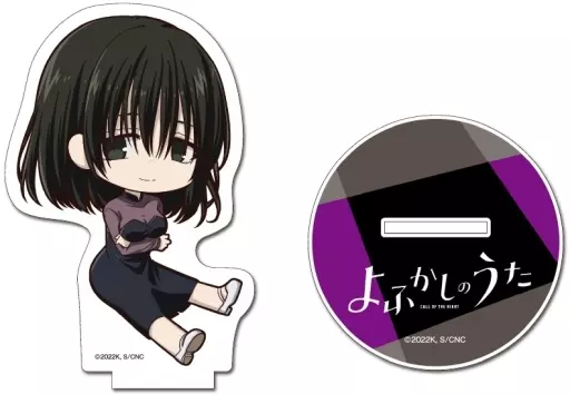 本田カブラ ぺたん娘アクリルフィギュア 「よふかしのうた」_image