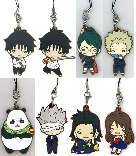 全8種セット 「にとたん 劇場版 呪術廻戦 0 ラバーマスコット」 TOHO animation STORE限定