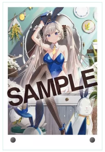 yu-riイラスト アクリルミニボード 44 「いろバニー」