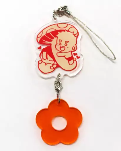 都みめこ チャーム付きキーホルダー 「NUUDE2周年記念×STELLAMAP CAFE-Neon Dream Boy SUMMER-」