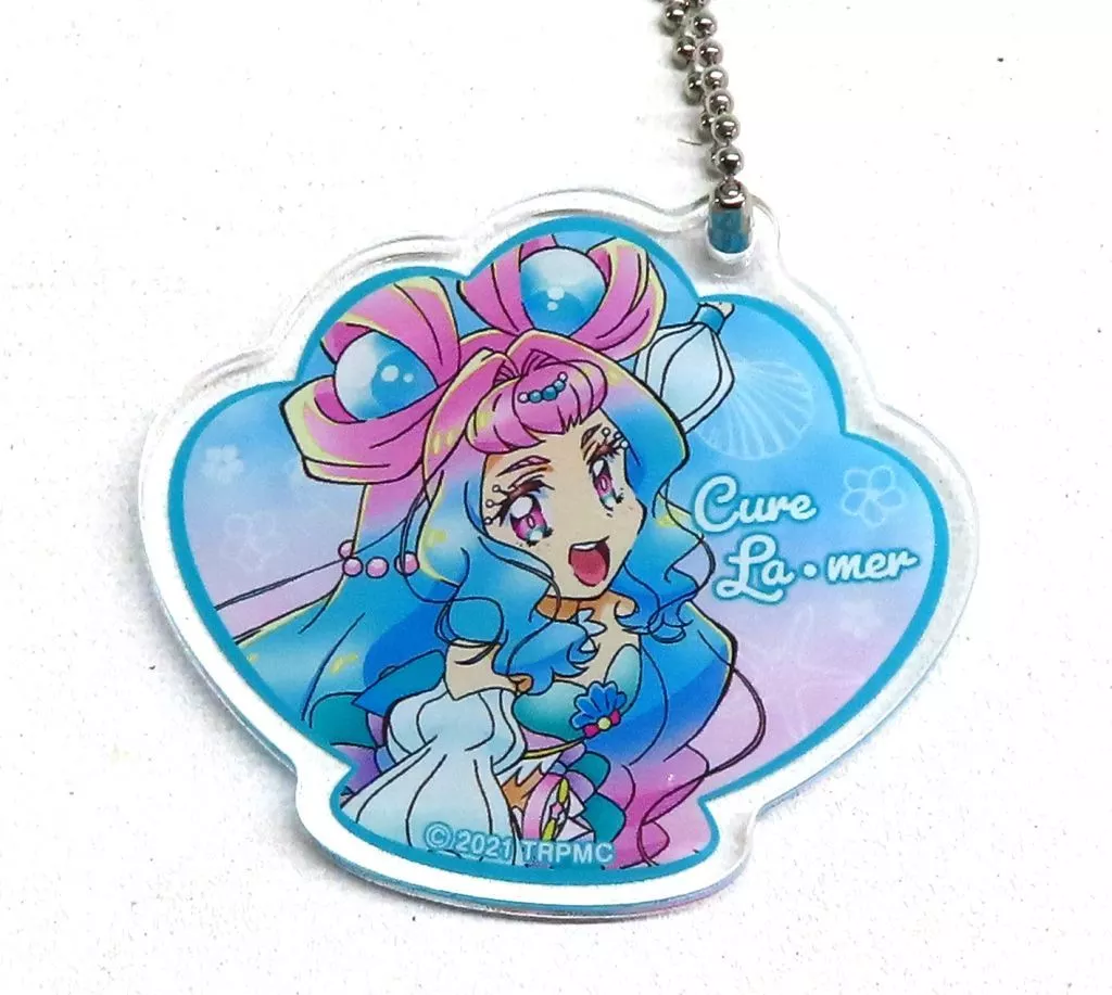 キュアラメール オリジナルアクリルチャーム 「映画 トロピカル～ジュ!プリキュア 雪のプリンセスと奇跡の指輪!」 劇場飲食売店限定 ドリンクホルダー購入特典