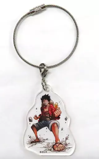 モンキー・D・ルフィ ワイヤーアクリルキーホルダー 「Meet the ONE PIECE 珠玉のグッズ展」