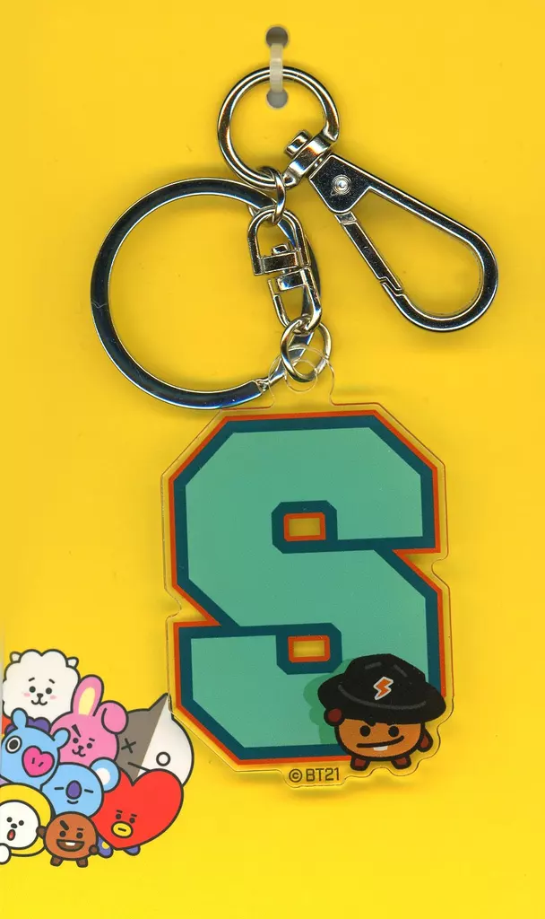 SHOOKY(シュガ) アクリルイニシャル 「BT21」