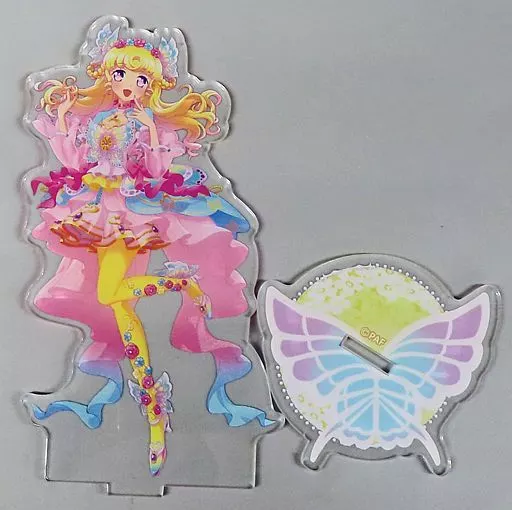 夢川ゆい アクリルスタンド キーホルダー プリティーオ ールフレンズ WEBくじ プリパラ10周年×サンリオキャラクターズ_アクリルスタンド 07/夢川ゆい