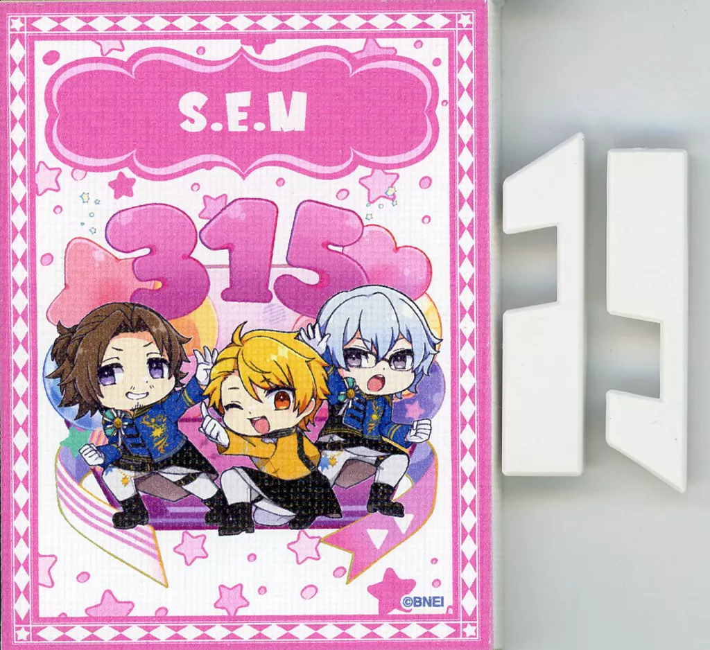 315Pro S.E.M(2022ver.) 315の日記念 公式キャンバスマグネット 「アイドルマスター SideM」