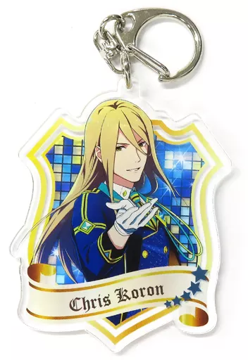 古論クリス アクリルキーホルダー 「THE IDOLM＠STER SideM 5th Anniversary Because of You!!!!! ～in 池袋～×ナンジャタウン」
