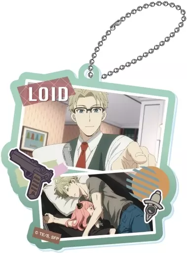 ロイド・フォージャー 「SPY×FAMILY コラージュアクリルキーチェーン」