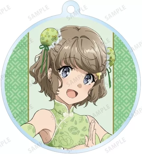 古賀朋絵A 「青春ブタ野郎はバニーガール先輩の夢を見ない 描き下ろし チャイナドレスver. トレーディングアクリルキーホルダー」