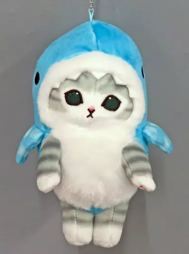 ジンベエザメにゃん 海洋生物ネコマスコット 「mofusand」