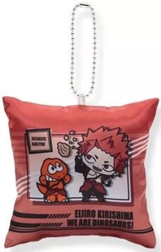 切島鋭児郎×ウィアーダイナソアーズ 「僕のヒーローアカデミア×サンリオキャラクターズ ミニクッションチャーム」