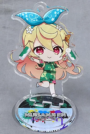 ぽむ・れいんぱふ 「バーチャルYouTuber にじさんじ NIJISANJI EN×animate cafe トレーディングアクリルスタンドキーホルダー グラフィティver.」