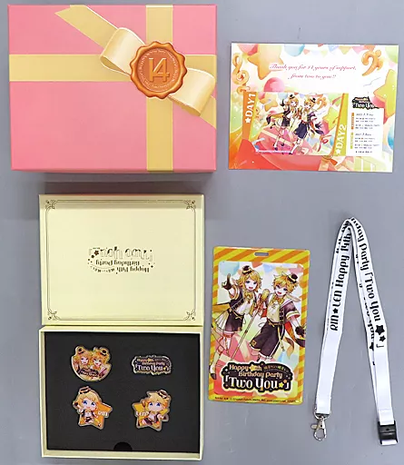 鏡音リン レン Two You ☆★ スペシャルシート特典 駿河屋 -<中古>4大特典セット 「鏡音リン・レン Happy 14th Birthday