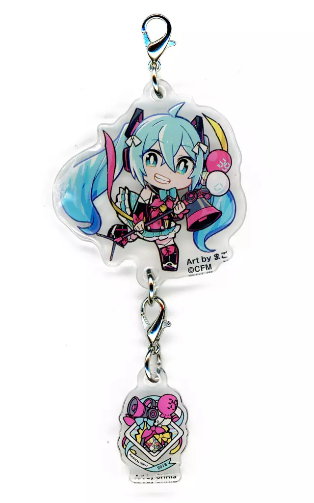 初音ミク(2018) 「初音ミク マジカルミライ 10th Anniversary 連結アクリルキーホルダー」