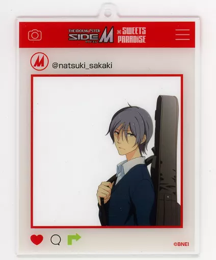 榊夏来 「アイドルマスター SideM×SWEETS PARADISE トレーディングSNS風アクリルキーホルダー」