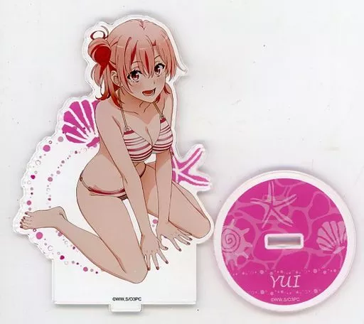 駿河屋 -<中古>由比ヶ浜結衣 ナイトプール アクリルフィギュアM 