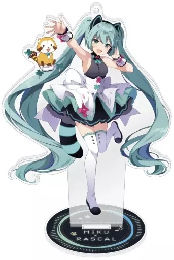初音ミク スタンド付きアクリルキーホルダー 「初音ミク×ラスカル2022」