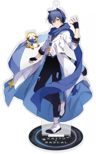 KAITO スタンド付きアクリルキーホルダー 「初音ミク×ラスカル2022」