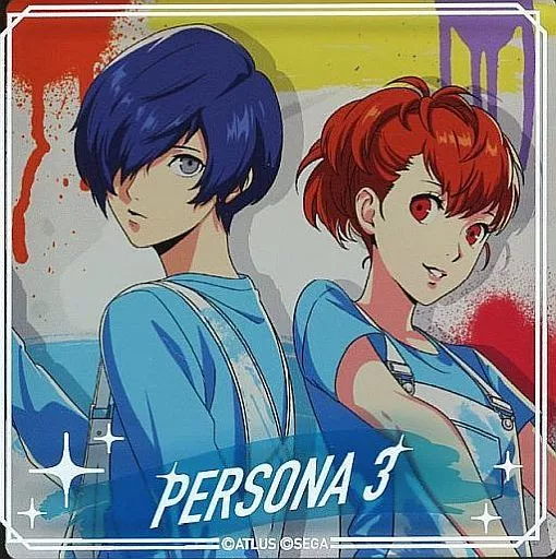 主人公(ペルソナ3 男＆ペルソナ3 ポータブル女) アクリルブロック 「ペルソナ シリーズ25周年記念」 アニメイト限定