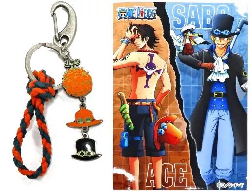 エース＆サボ キャラ＆アクセサリー 「ワンピース」 イベント限定（箱・ジャケット・ケース不備（中））