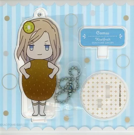 カミュ スタンド付きアクリルキーホルダー FRUIT＆VEGETABLE ちびキャラVer. 「うたの☆プリンスさまっ♪」