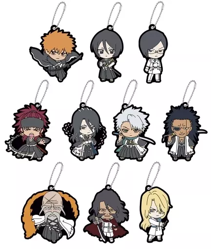 全10種セット 「BLEACH 千年血戦篇 カプセルラバーマスコット」