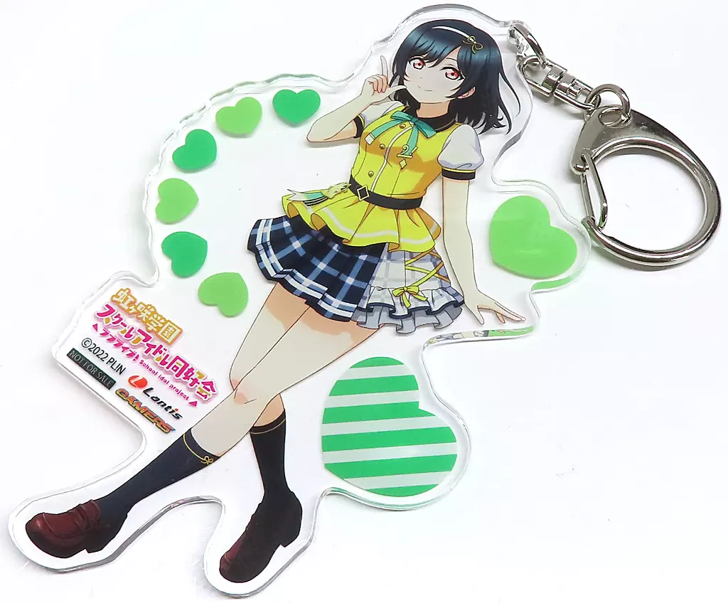 三船栞子 アクリルキーホルダー 「ラブライブ!虹ヶ咲学園スクールアイドル同好会 4th Live! Blu-ray Memorial BOX ゲーマーズ限定版 三船栞子バージョン」 同梱特典