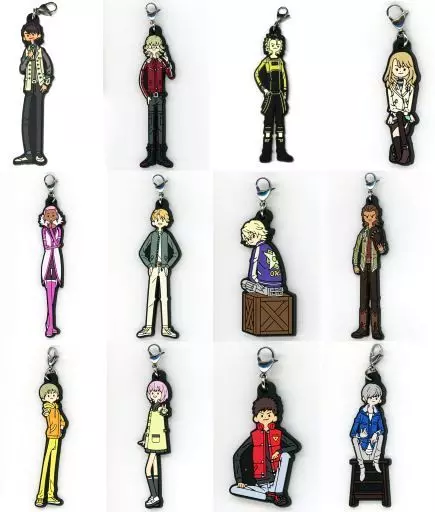 全12種セット ラバーチャーム 「一番くじONLINE TIGER ＆ BUNNY 2」 H賞