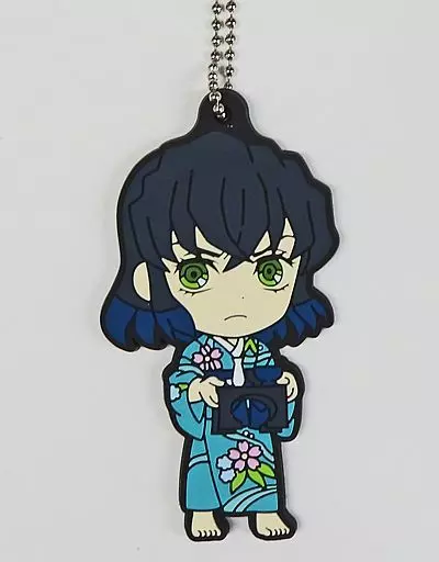 猪子(嘴平伊之助) ラバーマスコット きゅんキャラいらすとれーしょんず 「一番くじ 鬼滅の刃 ～鬼の棲む街～」 H賞